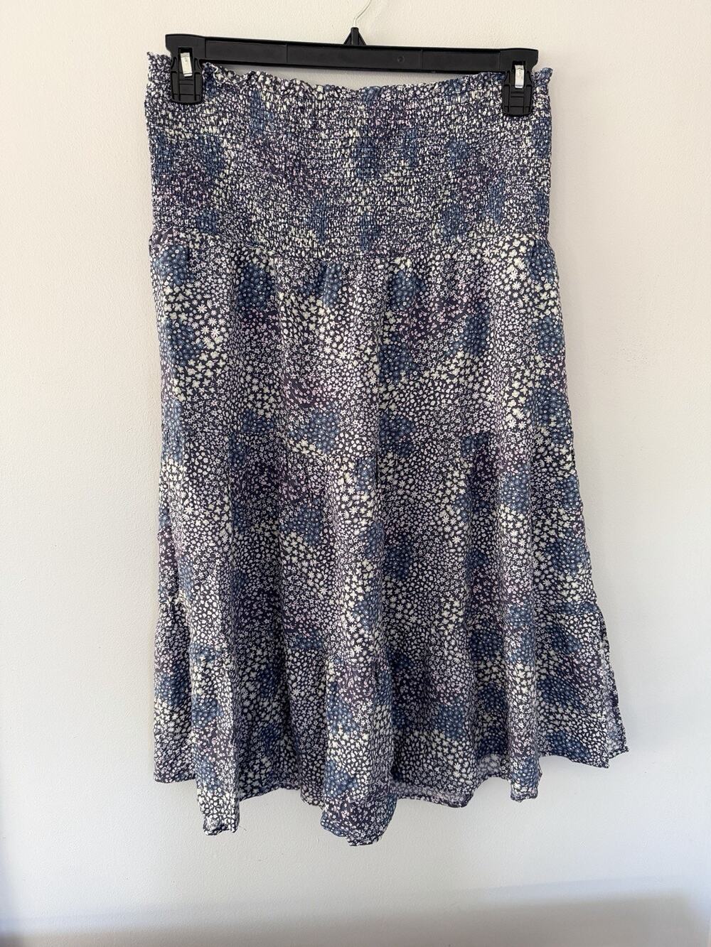 True Craft Womens Floral Print Pull On Skirt Size l Whimsical Cottage Fairy